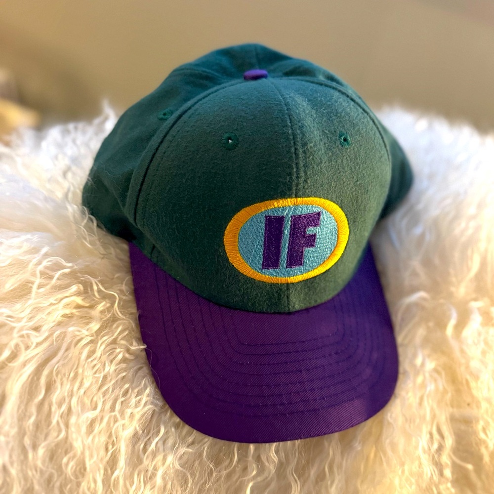 Vintage HYP hat! Wool, colorful, 90s. One size.